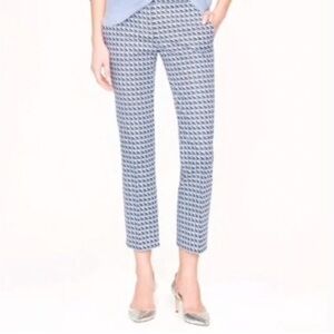 Jcrew campbell Women's capri with abstract pattern 0p